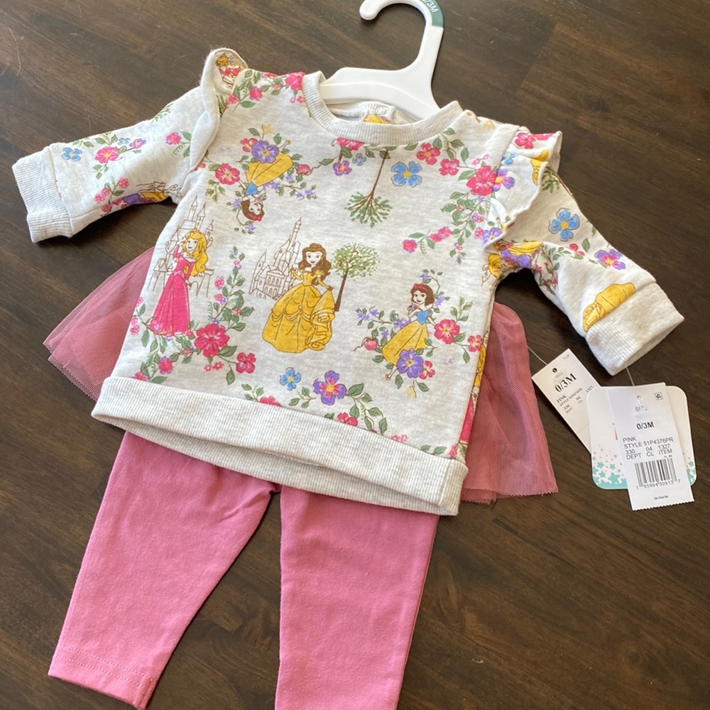 Disney Baby Girls Outfit ✨0-3M✨